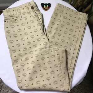 SOLD Vintage MCM Monogram Jeans